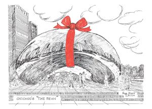 "Wreaths and Bows" Holiday Cards Bundle (Chicago)
