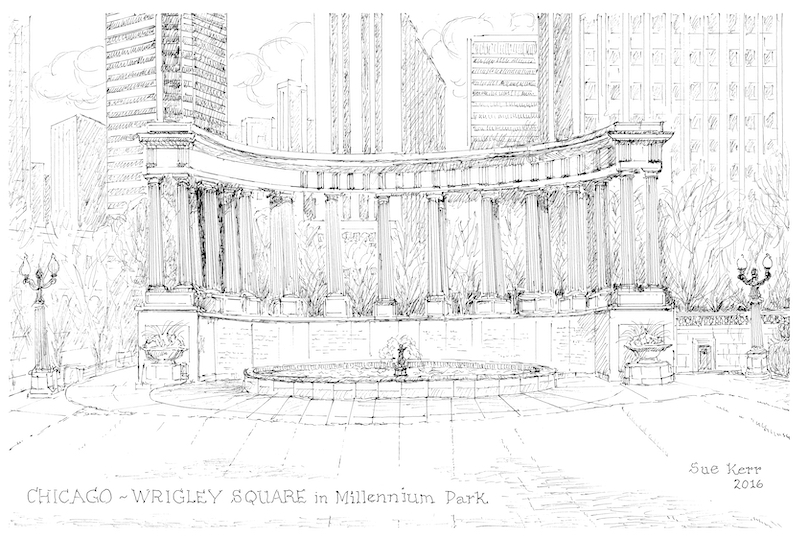 Wrigley Square at Millenium Park (Chicago)